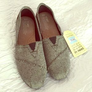 TOMS Classic Black Diamond Wool